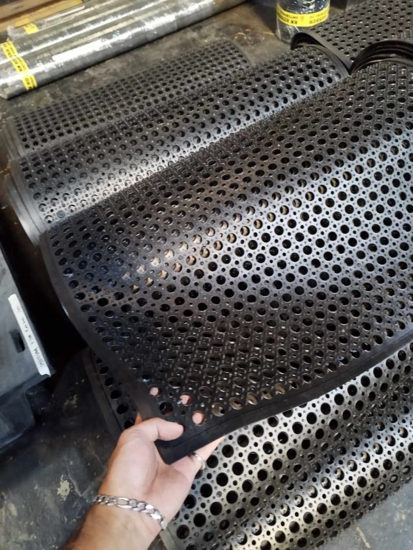 Rubber Sheet Perforated
