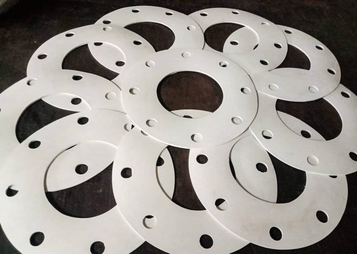 Silicone Rubber Gasket White